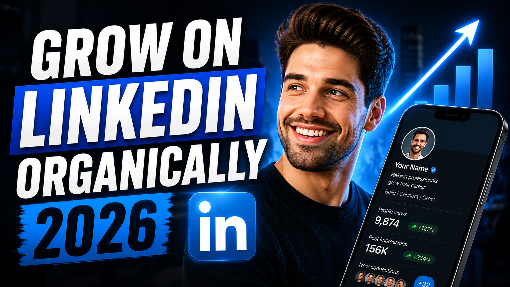 Best Way to Grow on LinkedIn Organically in 2026 (Complete Growth Guide) - NLO SMM Blog