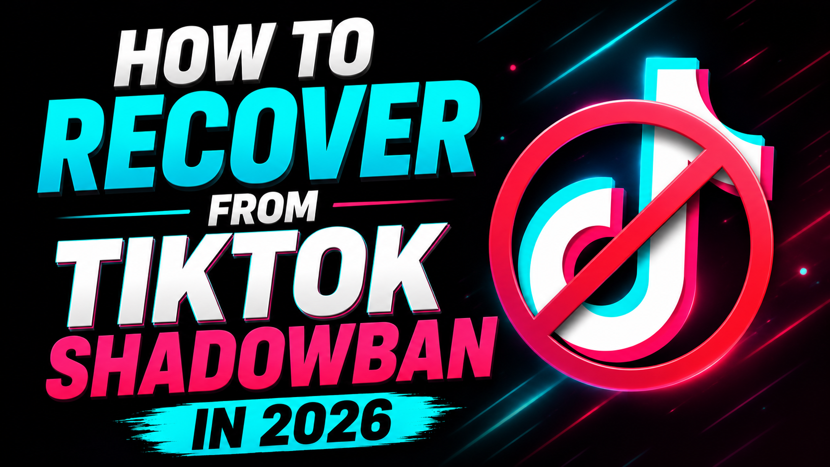 How to Recover From TikTok Shadowban in 2026 (Complete Recovery Guide) - NLO SMM Blog