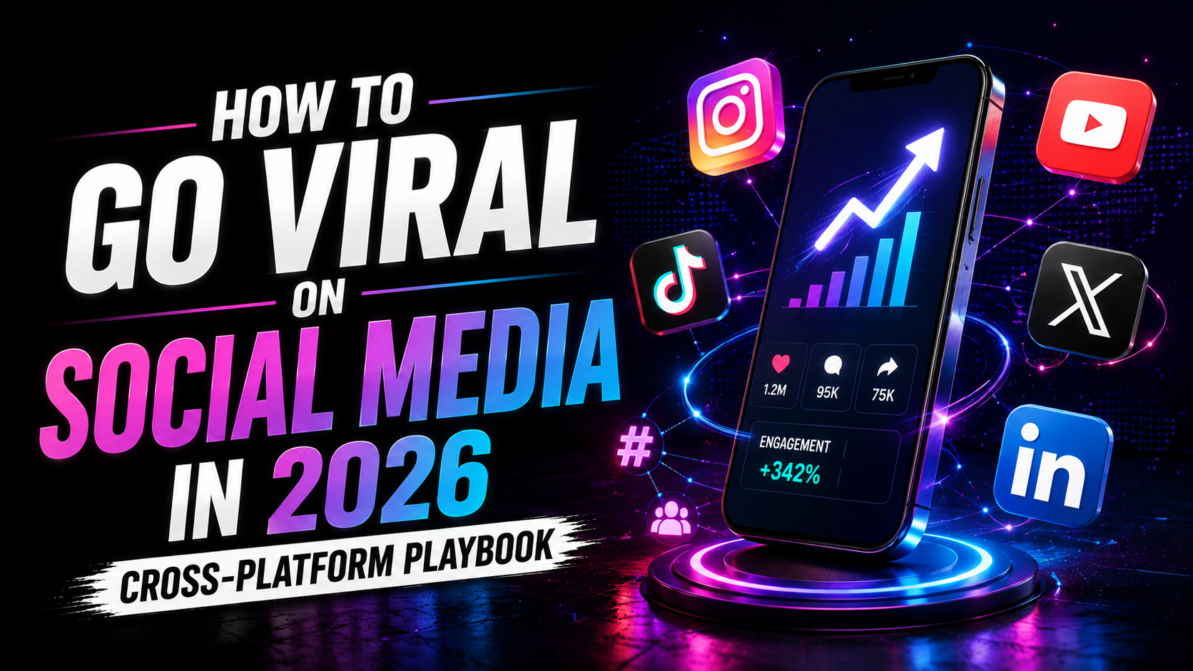 How to Go Viral on Social Media in 2026 (Cross-Platform Playbook)