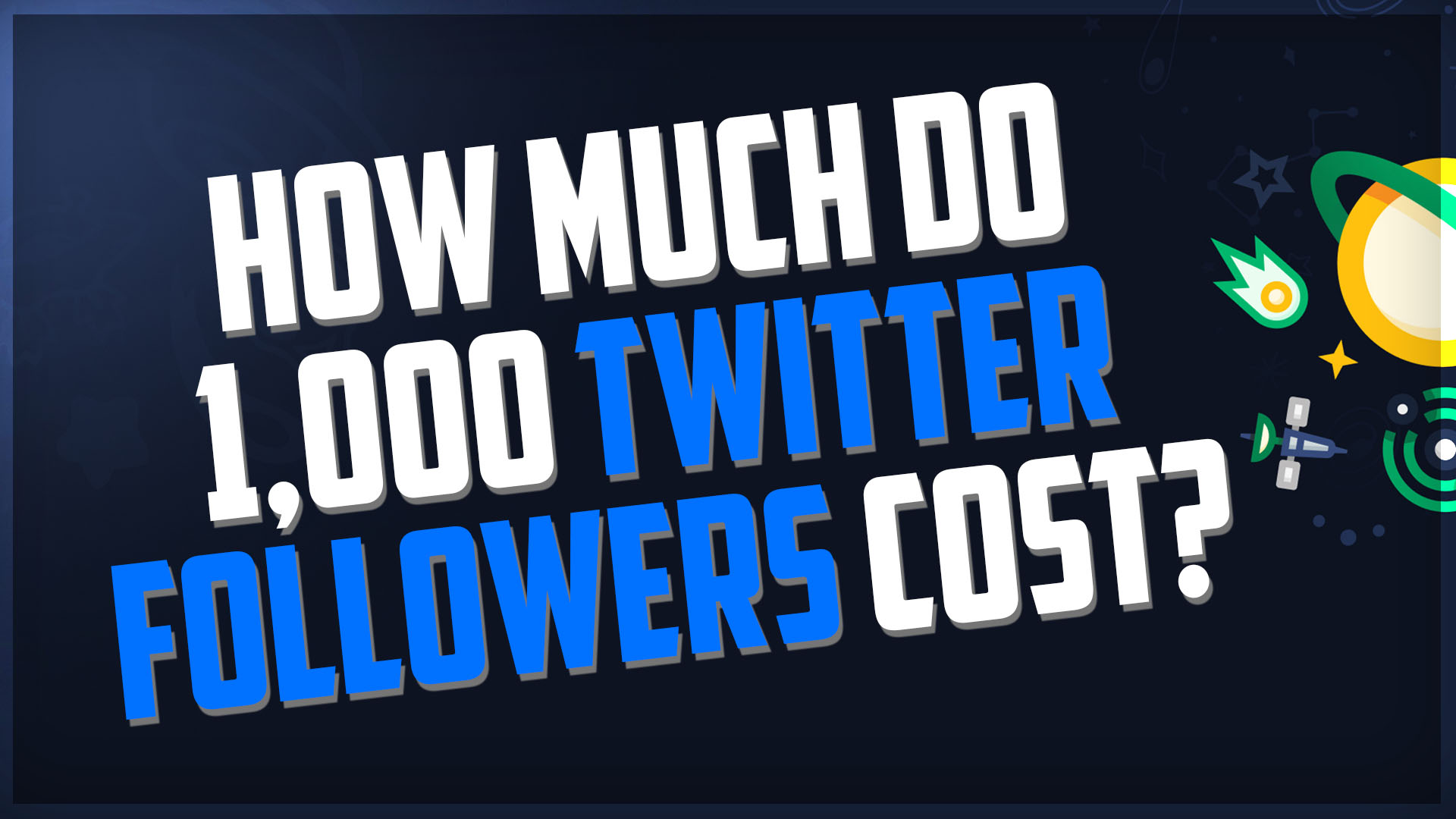 How Much Do 1,000 Twitter Followers Cost?