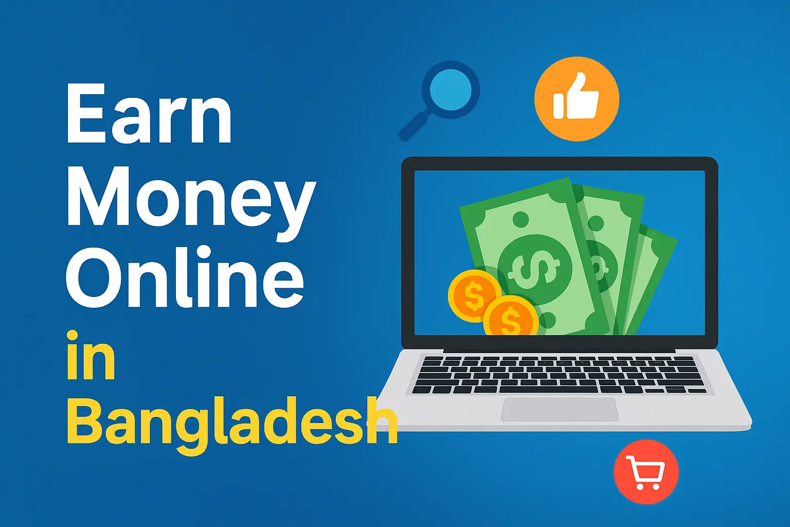 How to Earn Money Online in Bangladesh (2025 Guide) Earn Money Online in Bangladesh