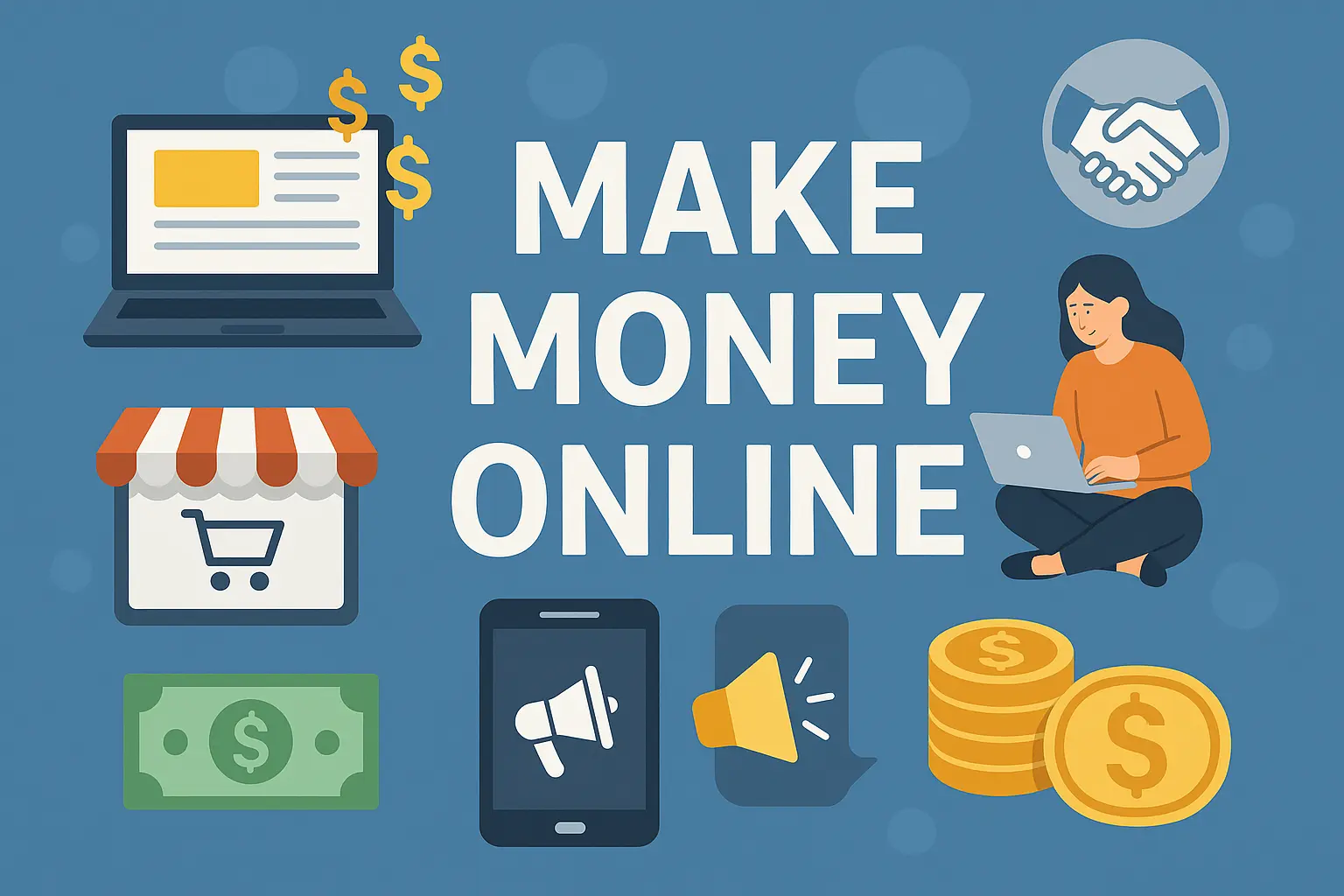 How to Make Money Online in 2025: 25 Proven Ways