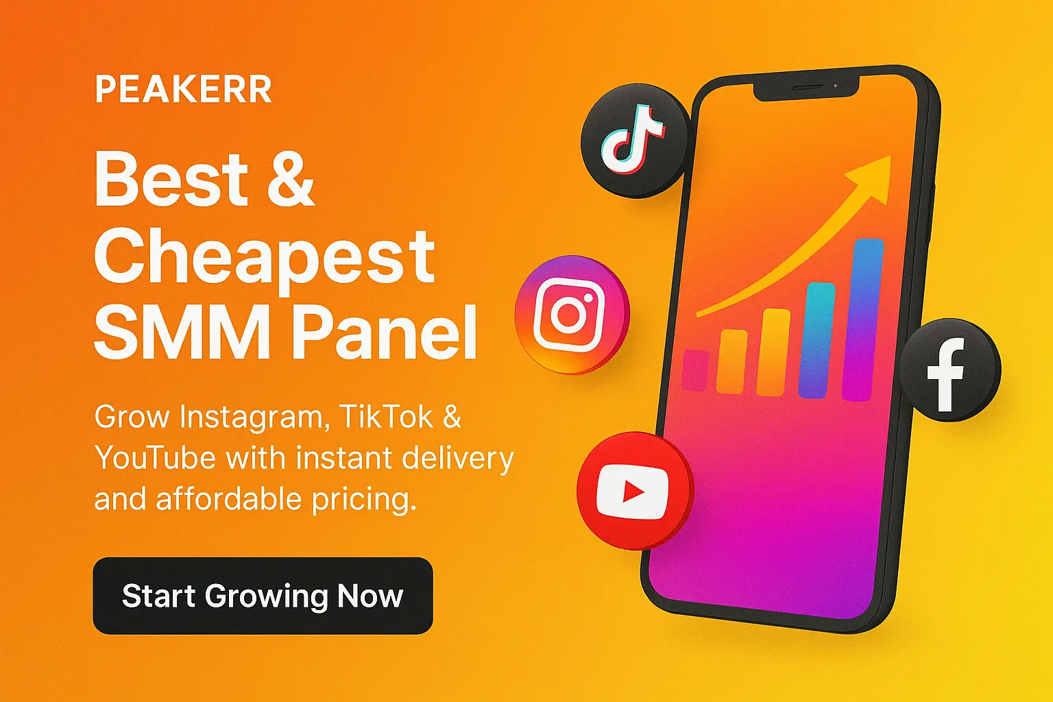 Best & Cheapest SMM Panel in The World