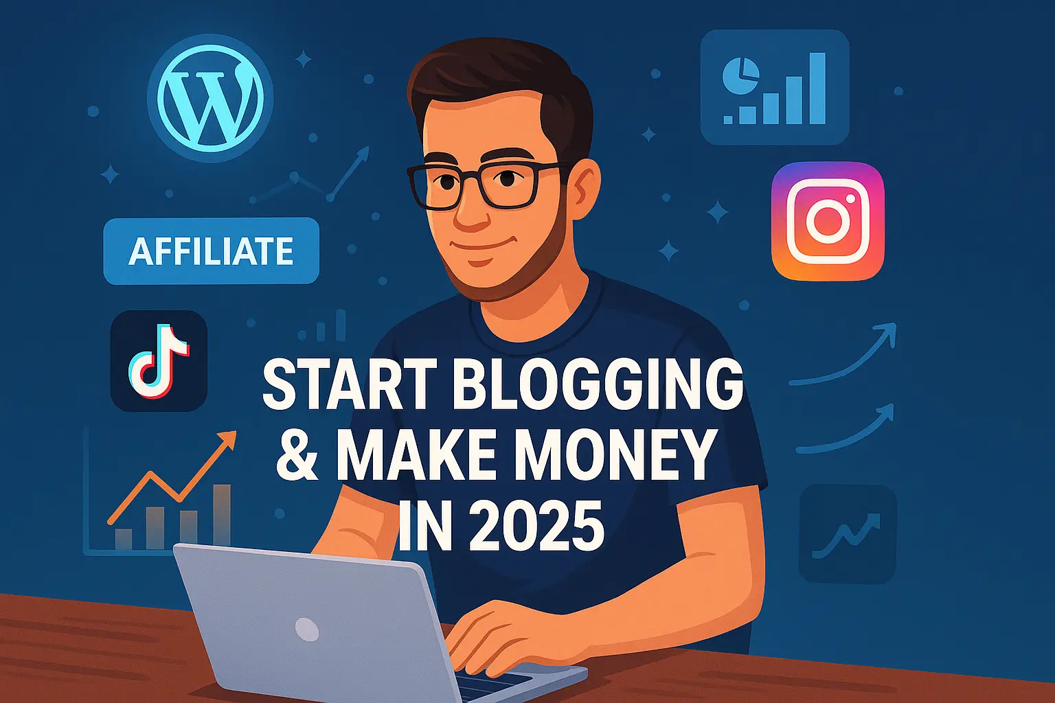 How To Start Blogging and Make Money in 10 Steps (2025) Start Blogging and Make Money