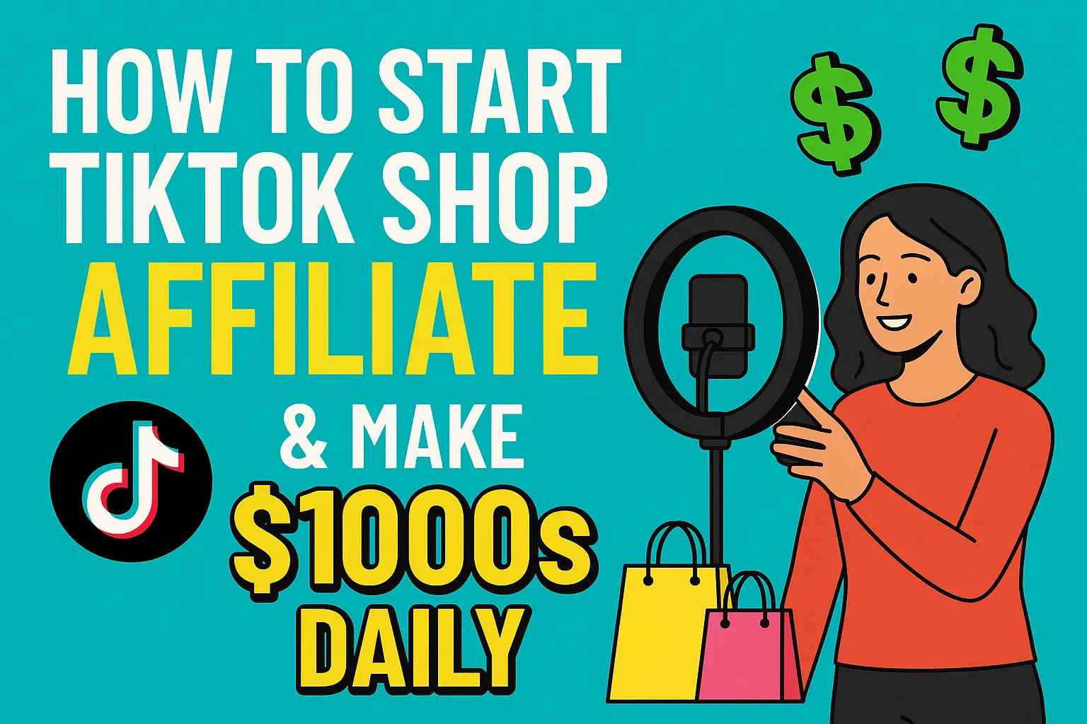 How to Start TikTok Shop Affiliate & Make $1000s DAILY | Step-by-Step Guide How to Start TikTok Shop Affiliate & Make $1000s DAILY | Step-by-Step Guide