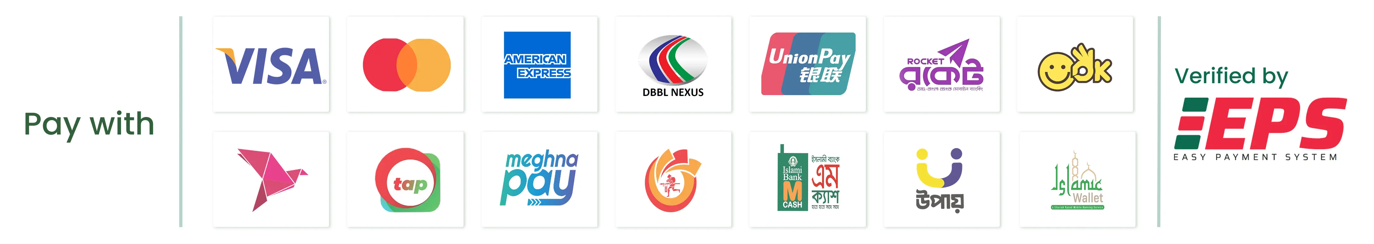 Accepted Payment Methods