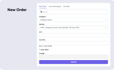 New Order Form