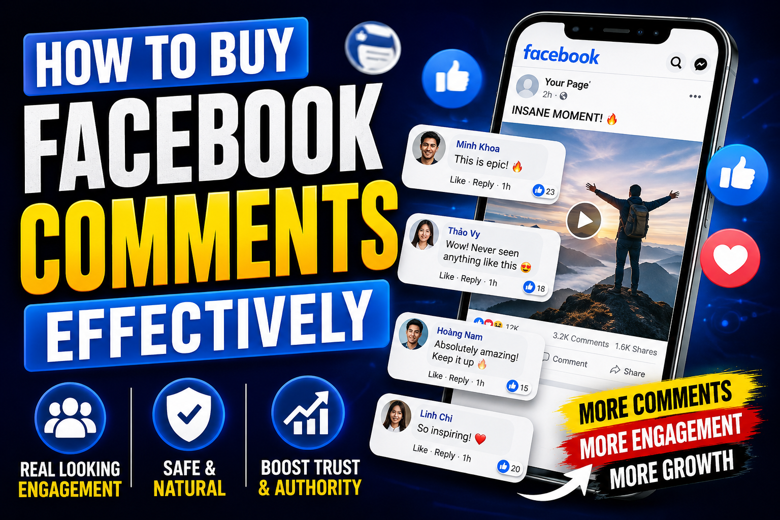 How To Buy Facebook Comments Effectively