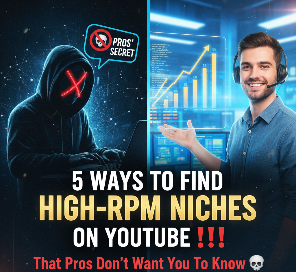 5 Ways to Find High-RPM Niches on YouTube That Pros Don’t Want You to Know ❗❗❗