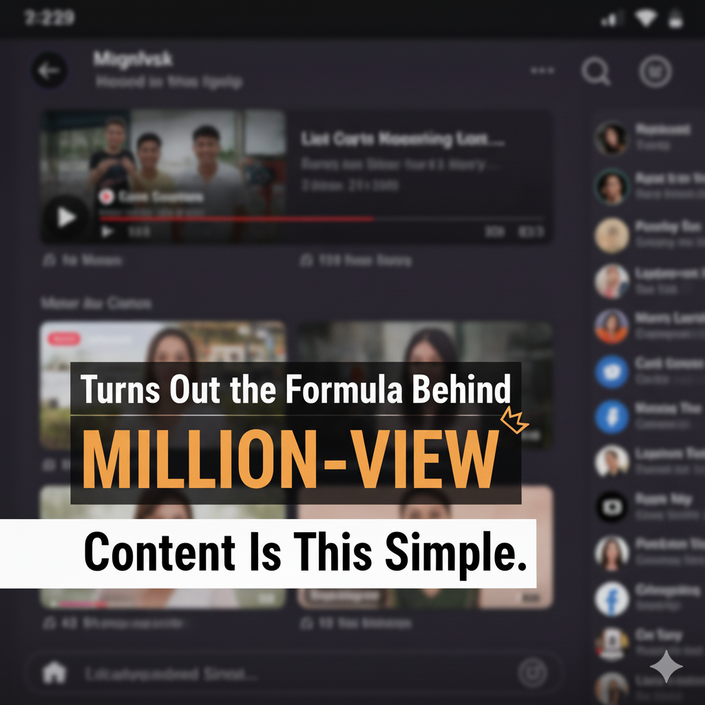 Turns Out the Formula Behind “Million-View” Content Is This Simple