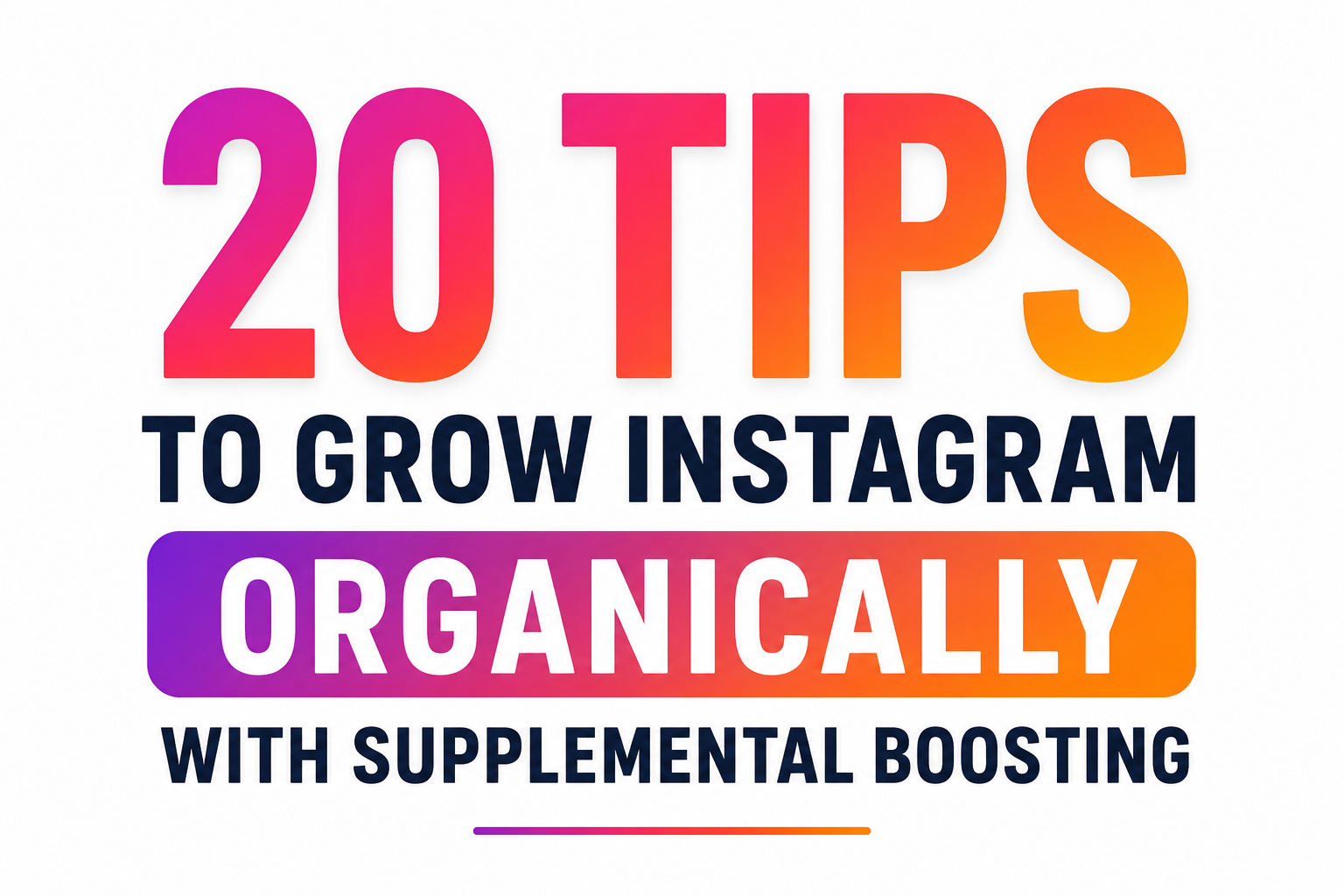 How to Grow Instagram organically