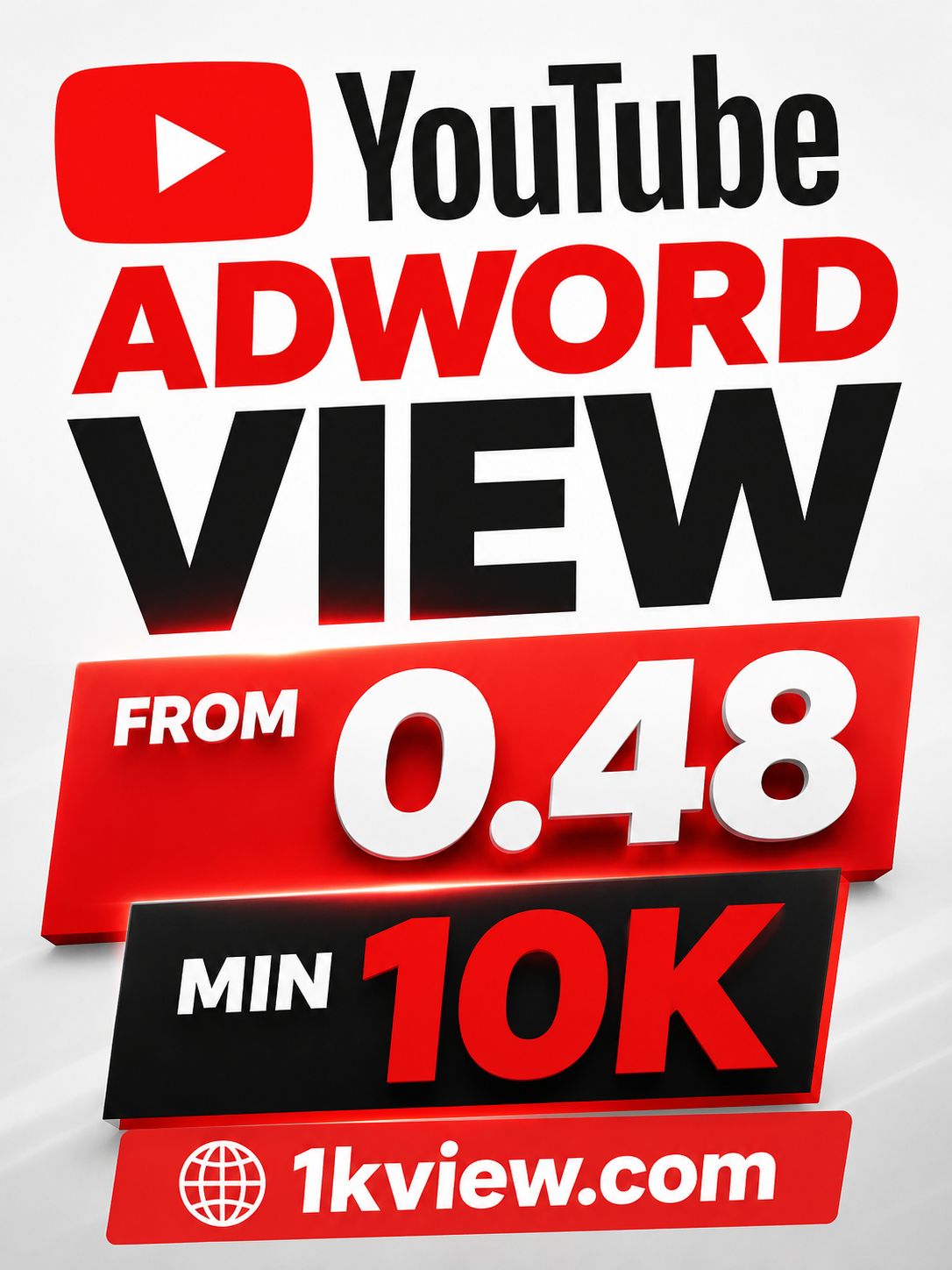 Google Ads YouTube Views for Resellers | Worldwide & GEO Targeting