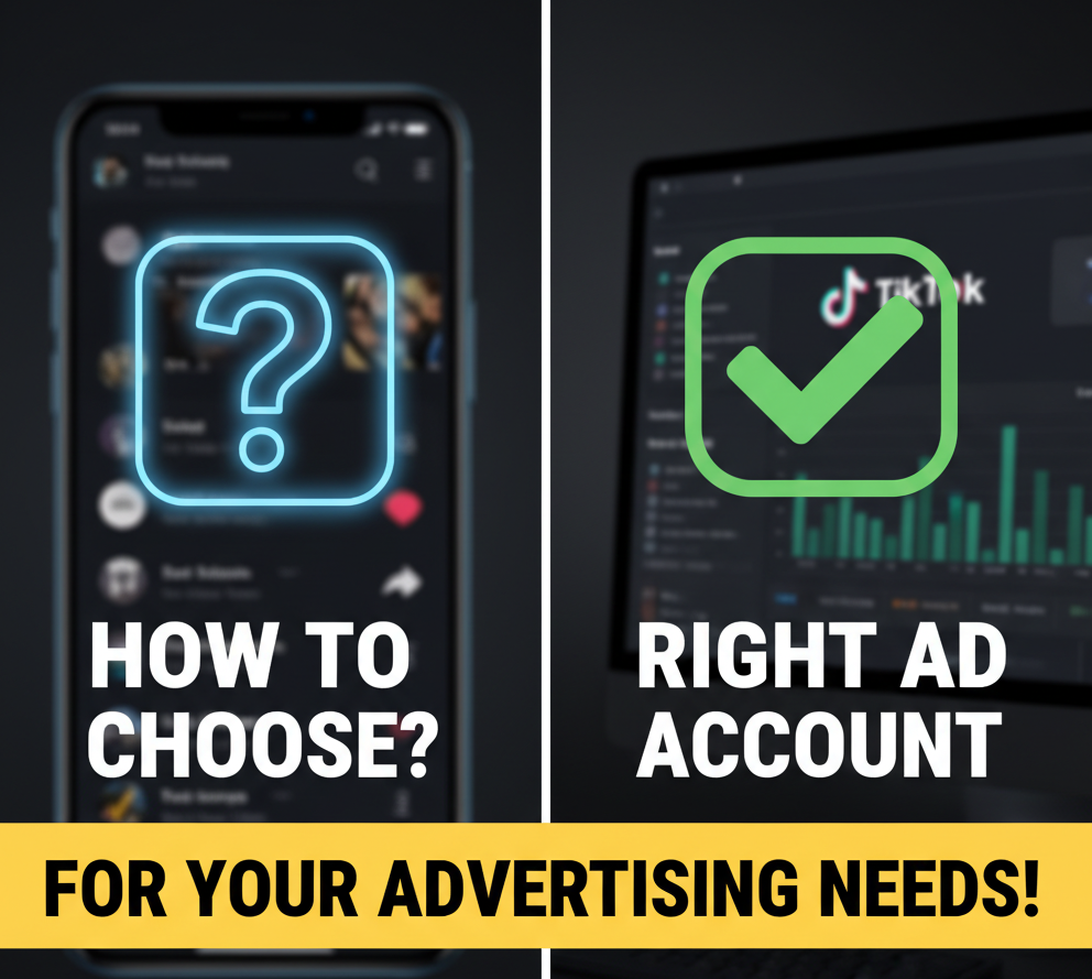 How to Choose the Right TikTok Ad Account for Your Advertising Needs