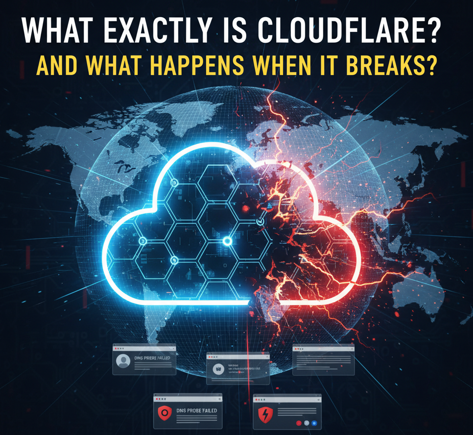 What exactly is Cloudflare? What happens when Cloudflare has a problem?