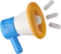 Speaker icon representing announcements or insights