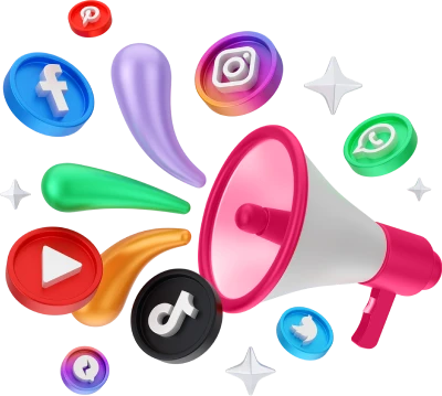 Speaker icon representing announcements or notifications