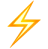 Bolt icon symbolizing speed or instant delivery