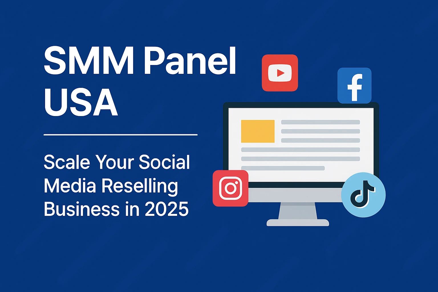 SMM Panel USA: Scale Your Social Media Reselling Business