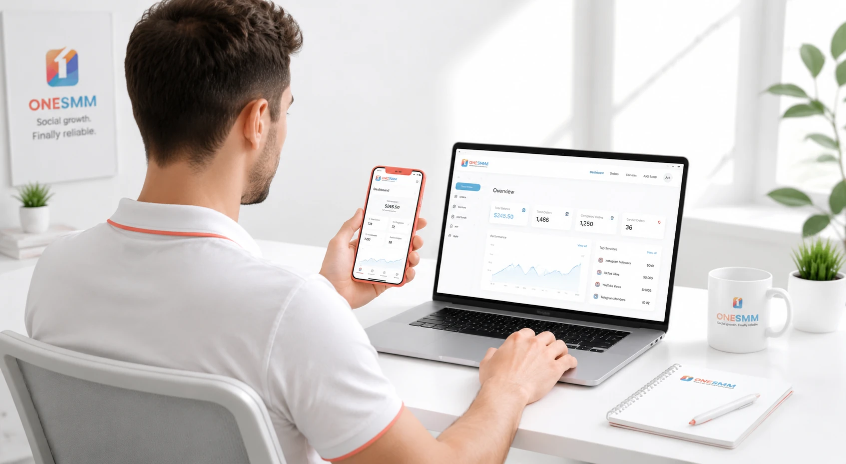 Watch how OneSMM works