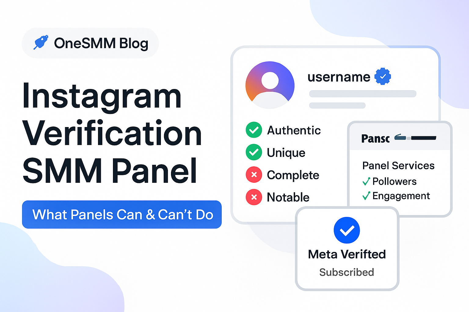 SMM Panel for Instagram Verification: Can Panels Help You Get the Blue Badge?
