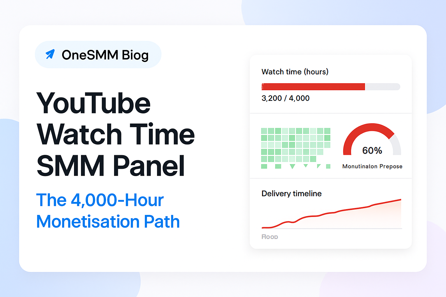 YouTube Watch Time SMM Panel: How to Reach 4,000 Hours and What Panels Actually Deliver