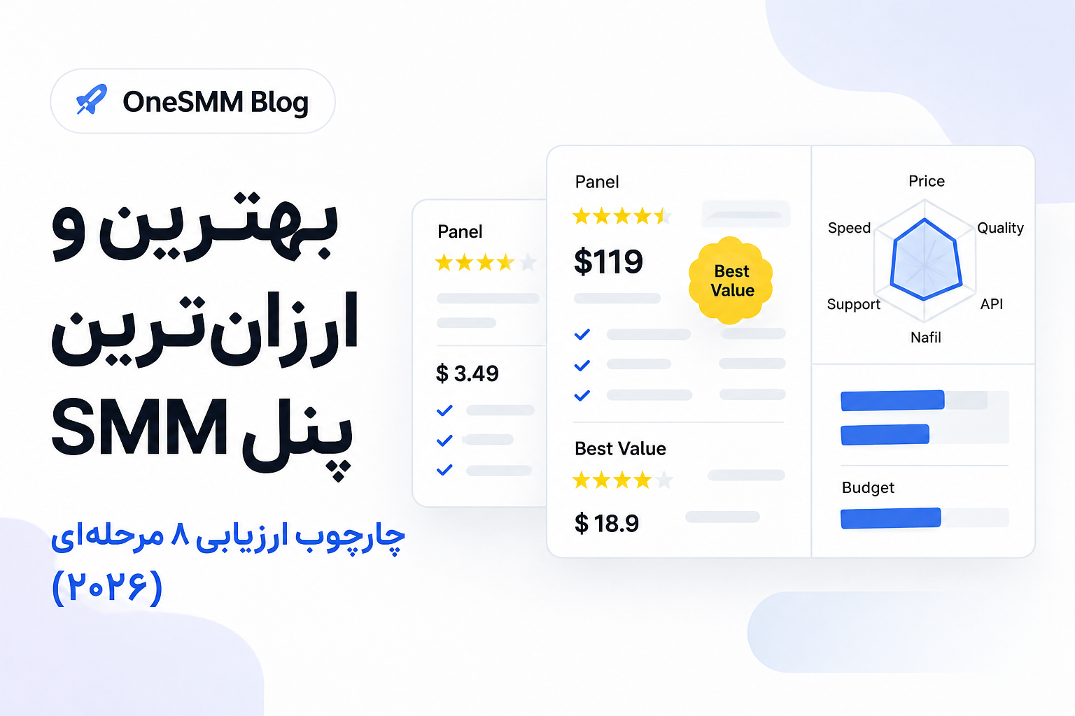 بهترین و ارزان‌ترین پنل SMM در سال ۲۰۲۶: هنگام انتخاب یک پنل، چه عواملی واقعاً اهمیت دارند؟