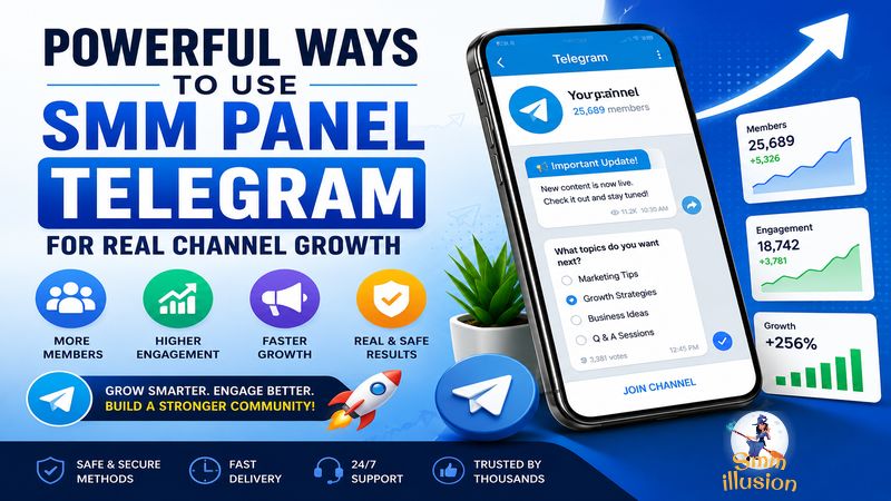 Powerful Ways to Use SMM Panel Telegram for Real Channel Growth