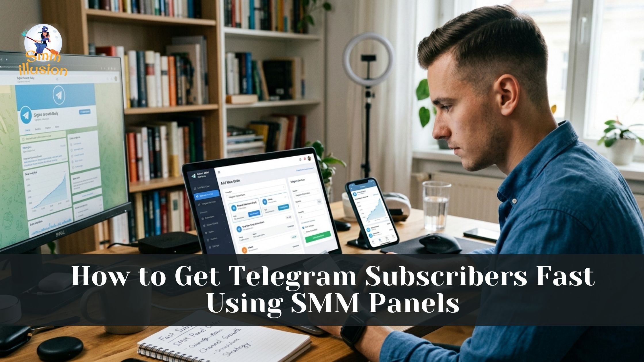 How to Get Telegram Subscribers Fast Using SMM Panels