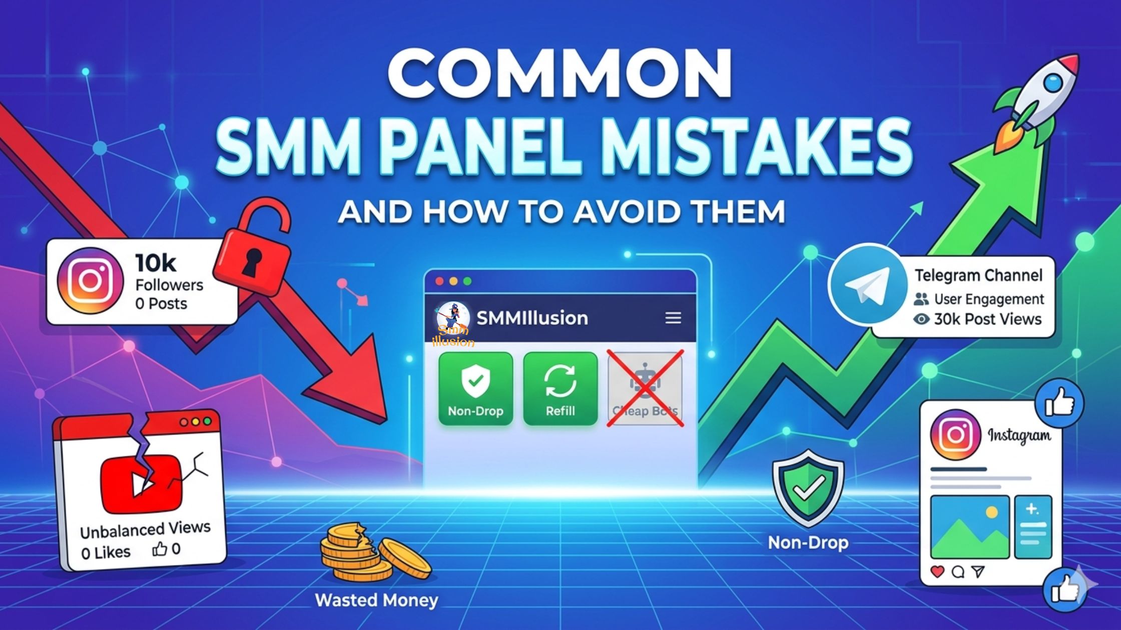 5 Common Mistakes People Make When Using SMM Panels