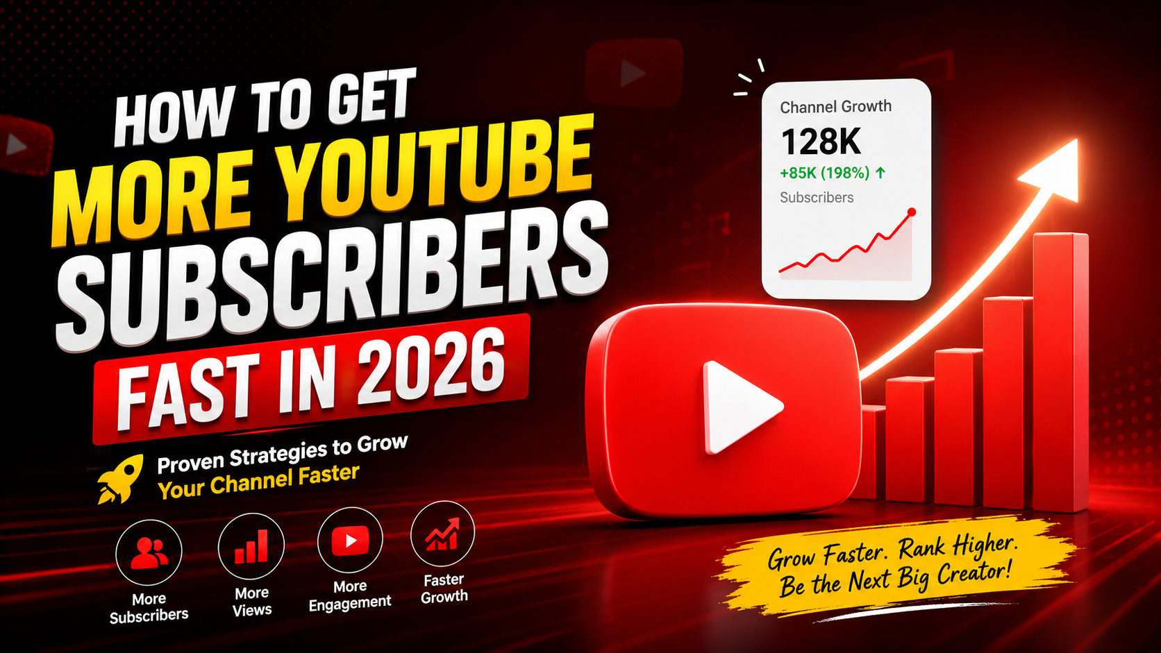 How to Get More YouTube Subscribers Fast in 2026