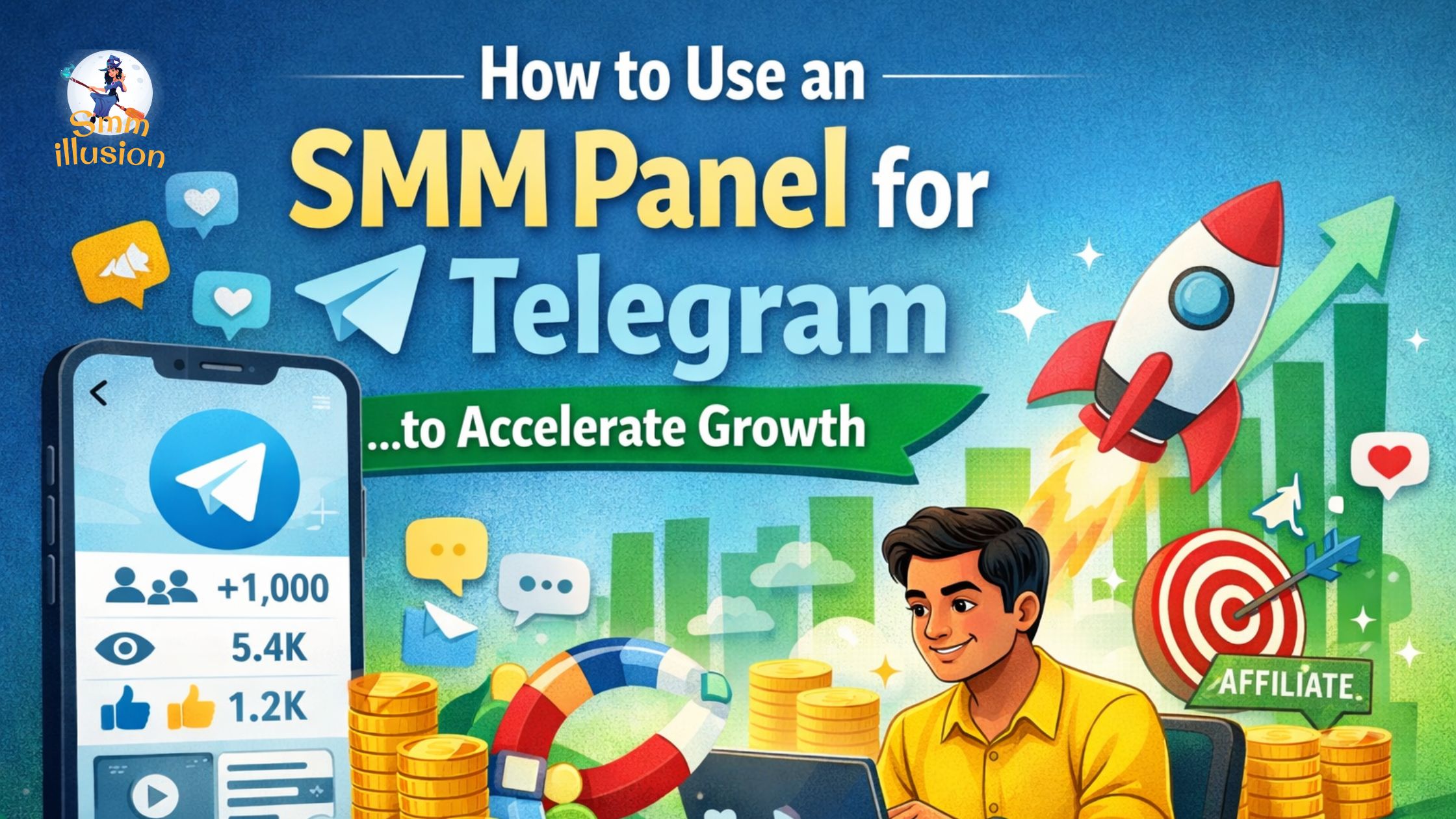How to Use an SMM Panel for Telegram to Accelerate Growth
