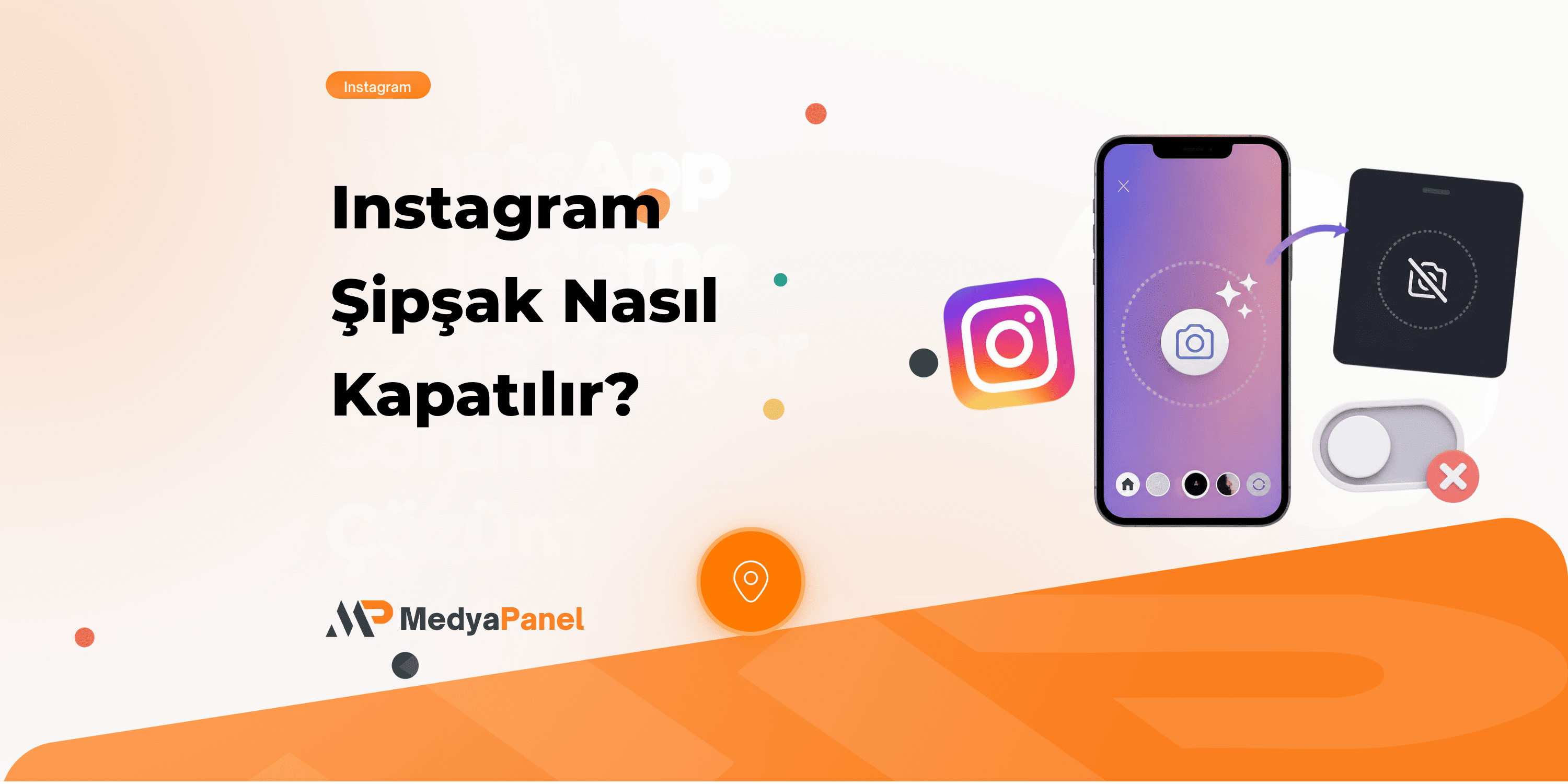 Instagram şipşak kapatma