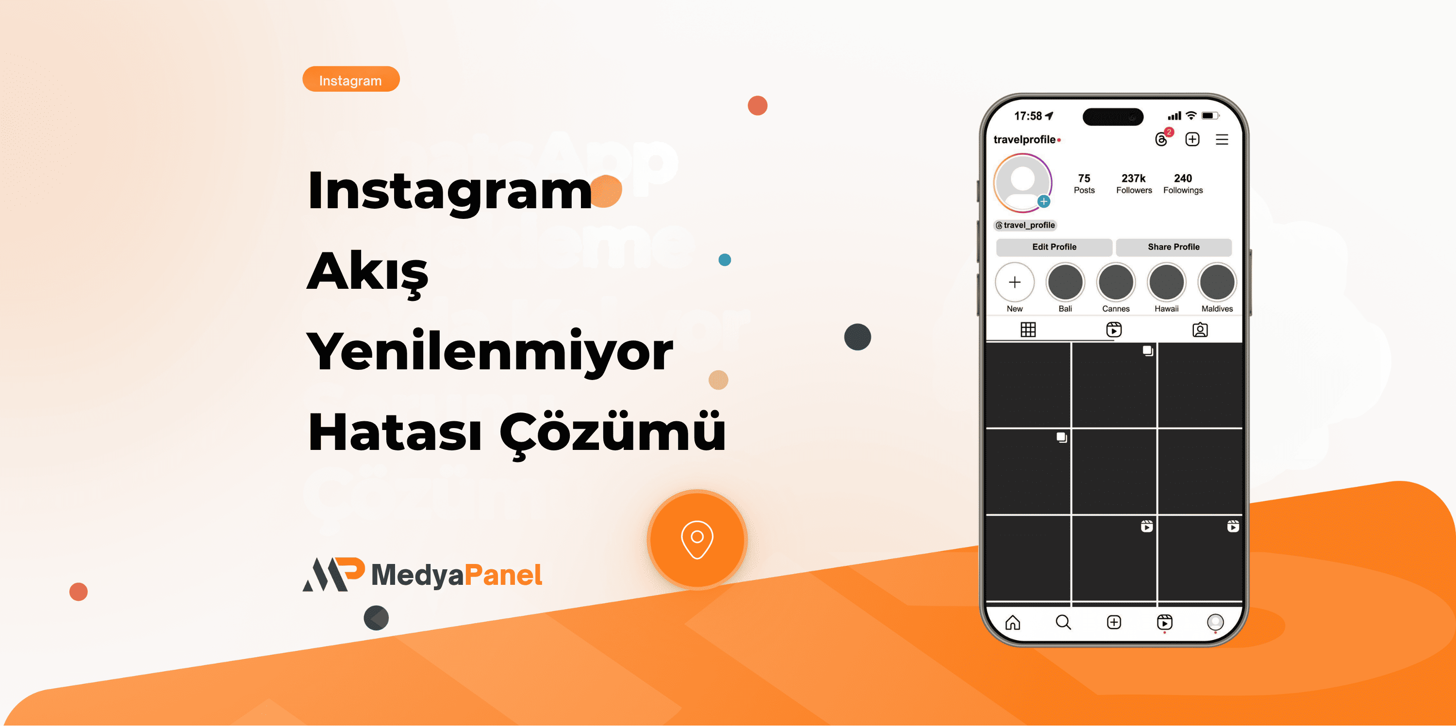 Instagram Akış Yenilenmiyor