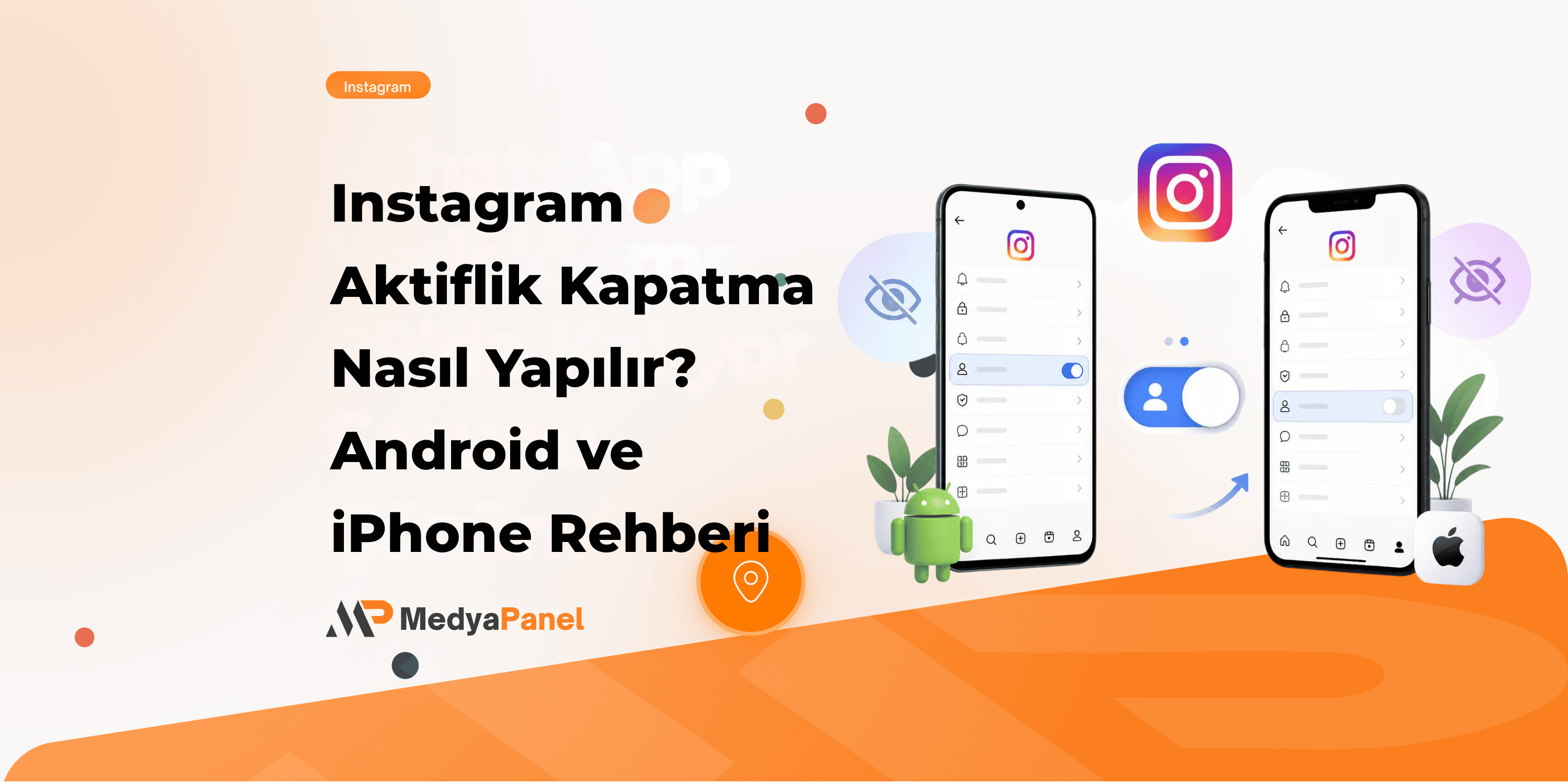Instagram aktiflik kapatma