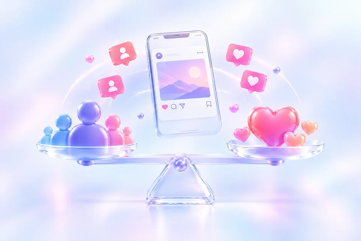 팔로워 대비 적정 좋아요 수 - 팔로워와 좋아요의 균형