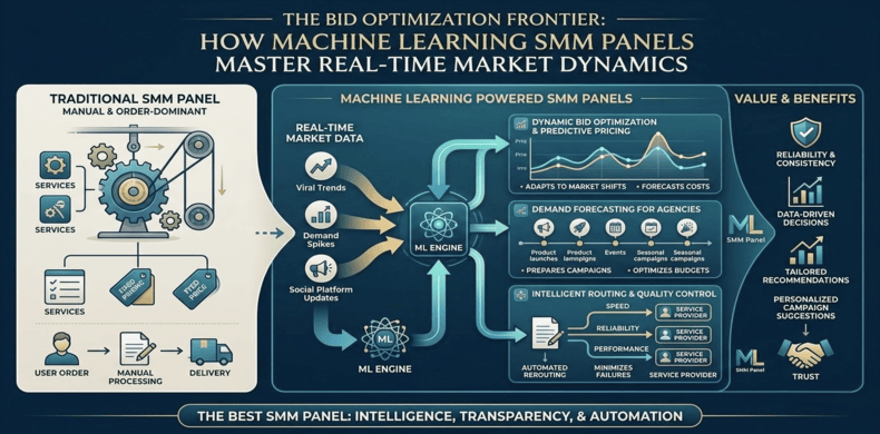 The Bid Optimization Frontier: How Machine Learning SMM Panels Master Real-Time Market Dynamics