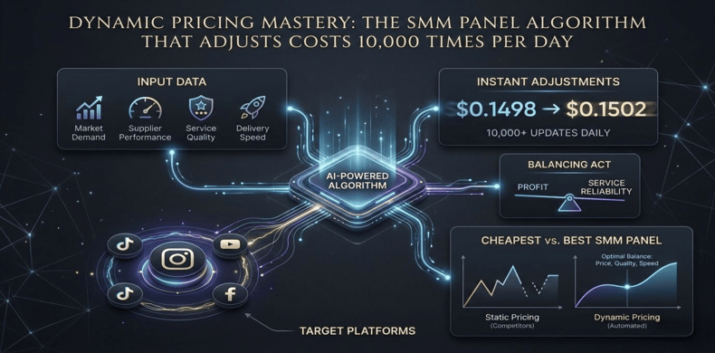 Dynamic Pricing Mastery: The SMM Panel Algorithm That Adjusts Costs 10,000 Times Per Day 