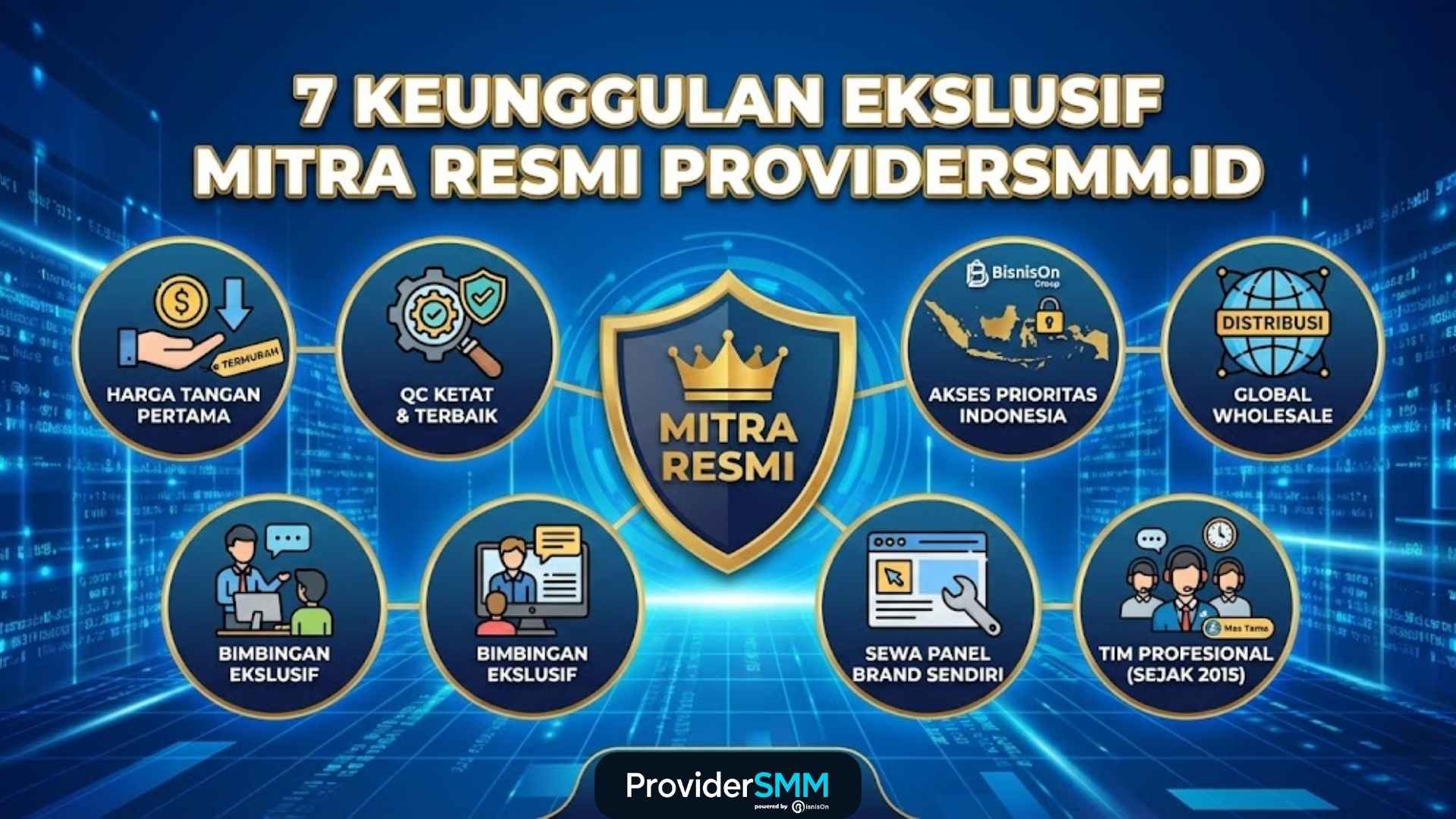 7 Alasan Memilih ProviderSMM.id Sebagai Mitra Bisnis SMM Panel Anda
