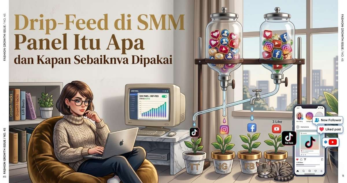Drip-Feed di SMM Panel Itu Apa dan Kapan Sebaiknya Dipakai
