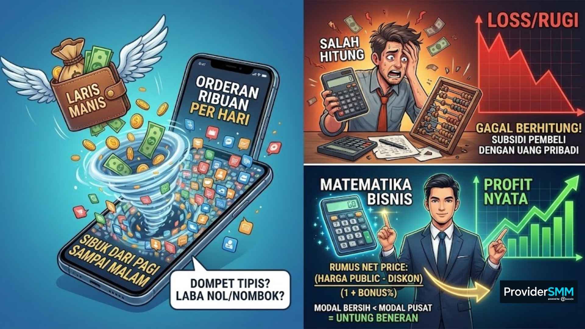 Matematika Provider SMM: Bongkar Rumus 