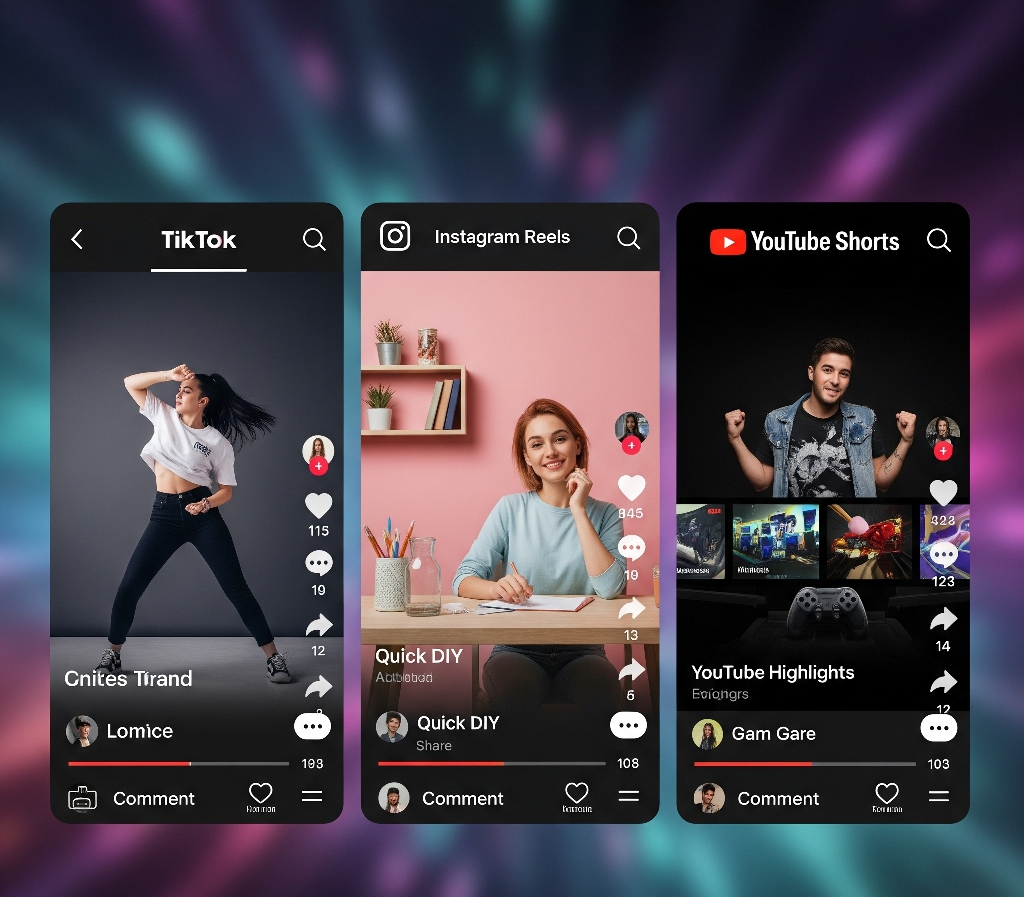 Tiktok-vs-reels-vs-shorts