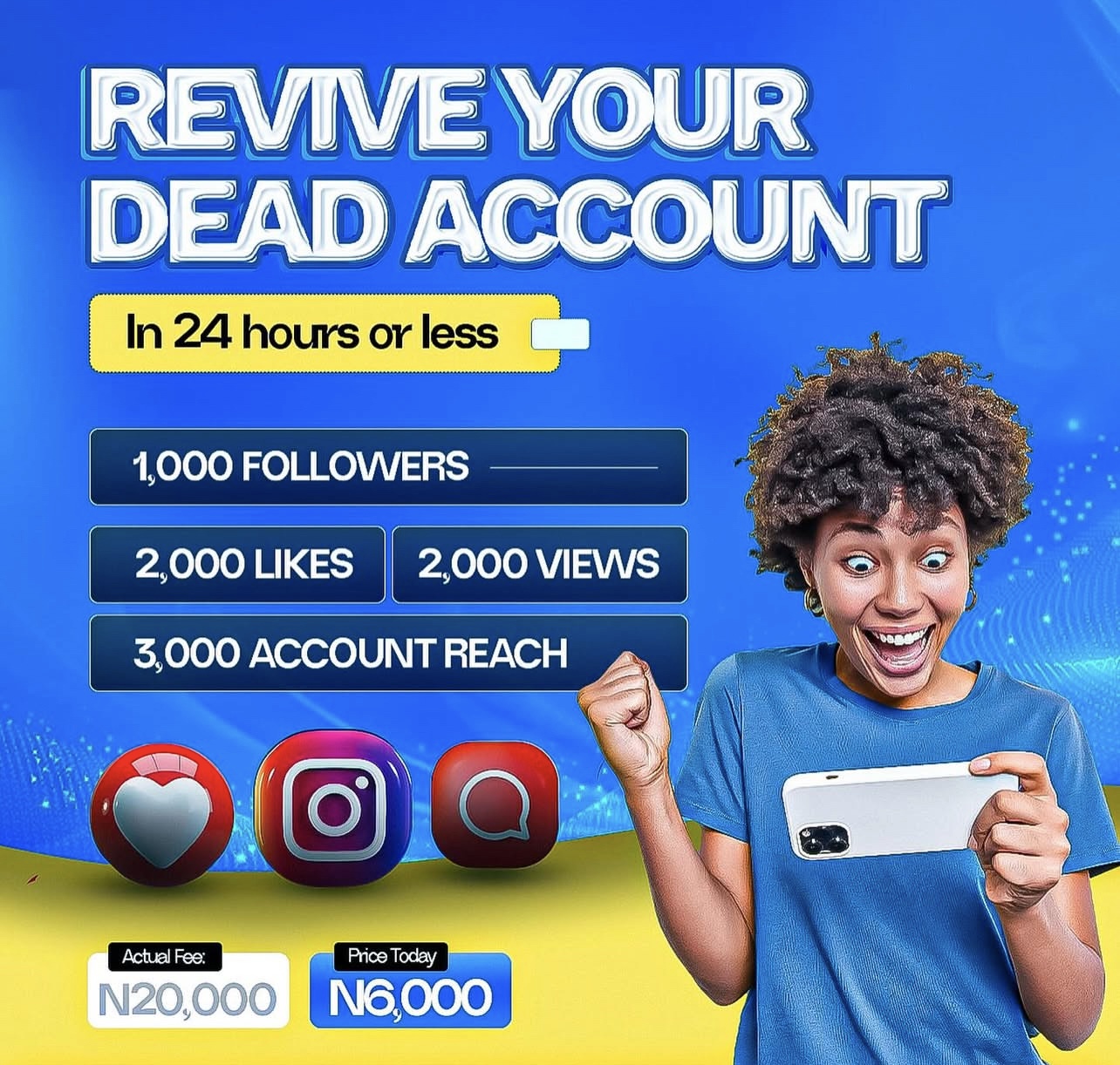 Revive your deaad instagram account