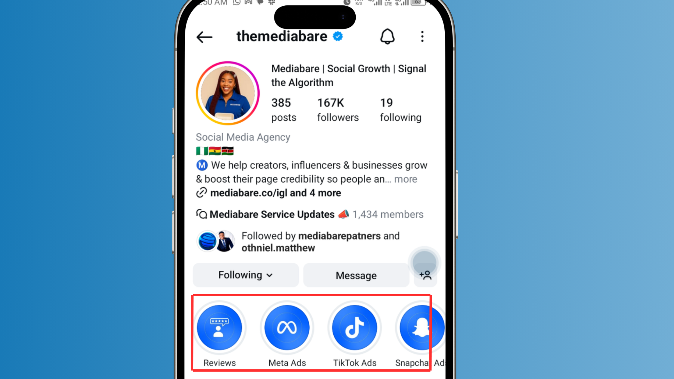 Instagram Story highlights Instagram Story highlights