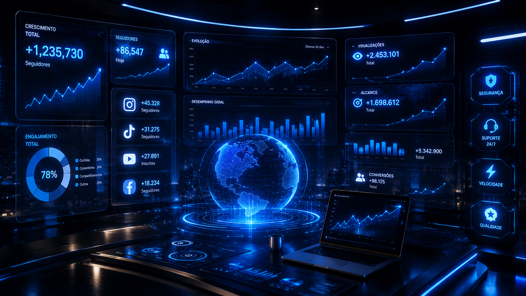 Plataforma segura para comprar seguidores