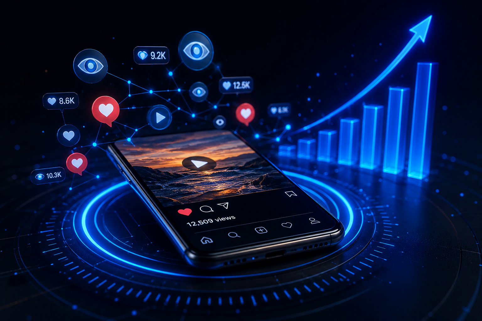 Comprar Visualizações para Instagram