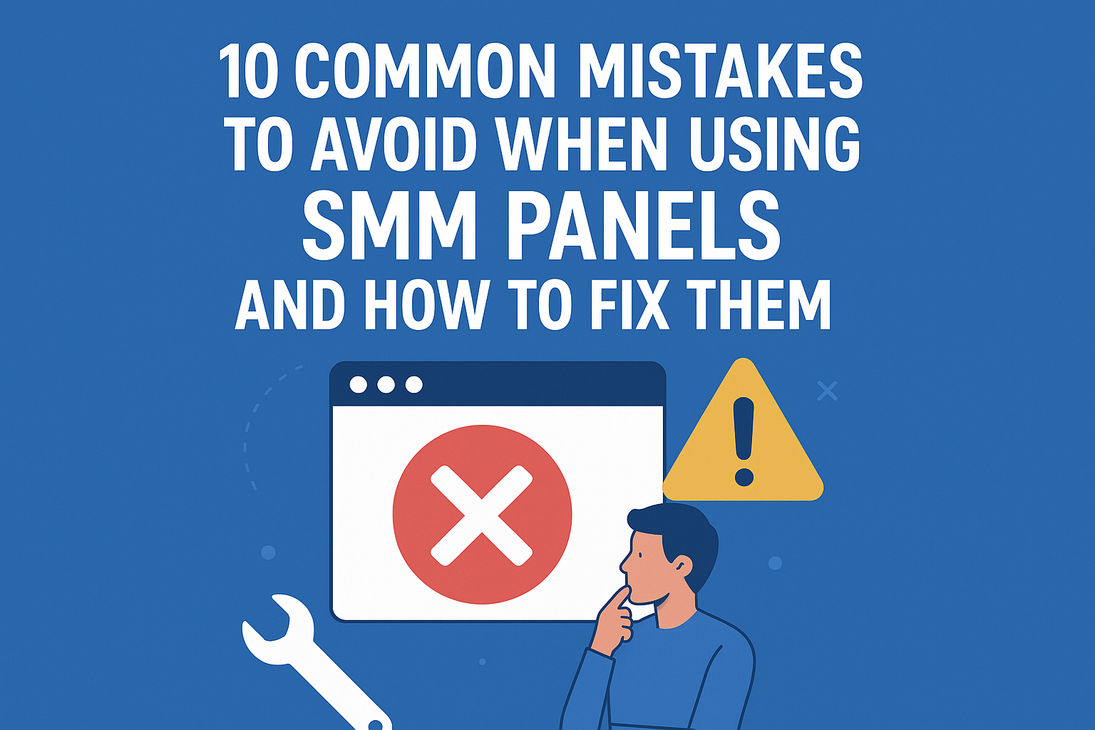 10 Common Mistakes to Avoid When Using SMM Panels and How to Fix Them