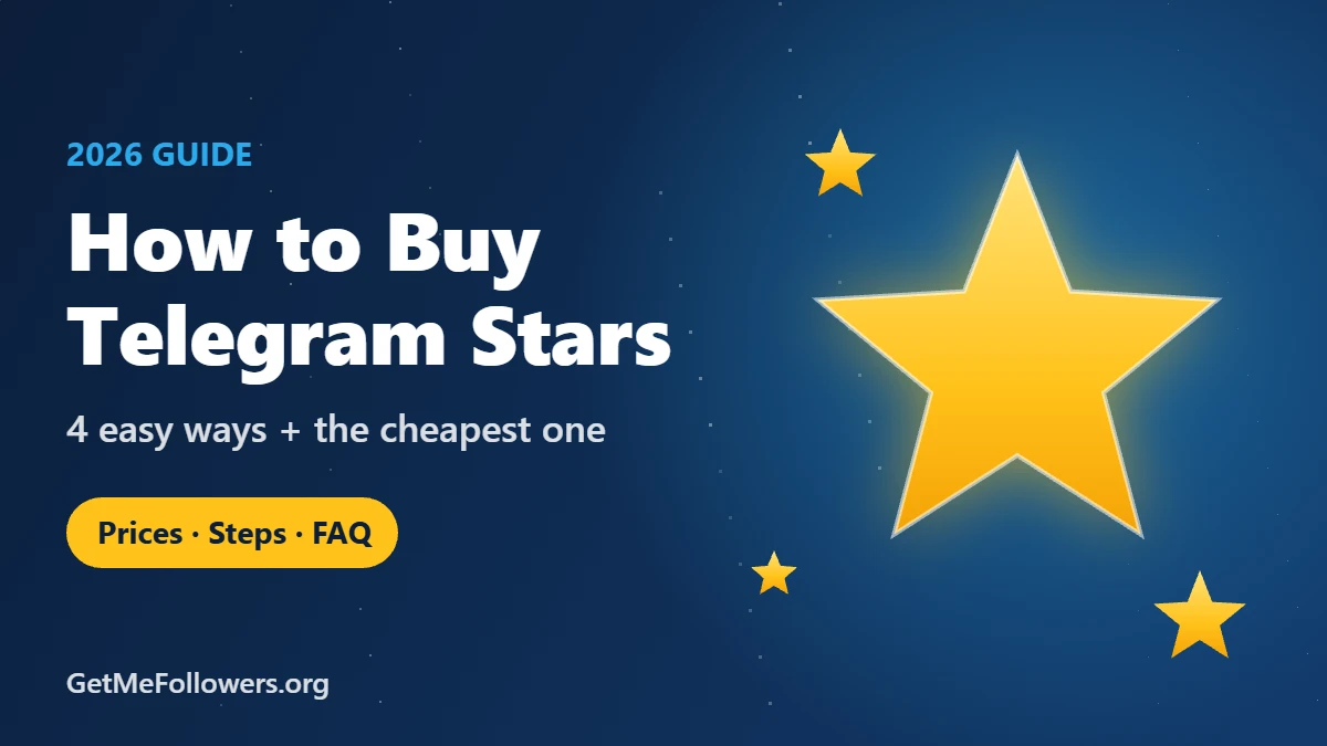 How to Buy Telegram Stars in 2026: 4 Easy Ways (Prices Compared)