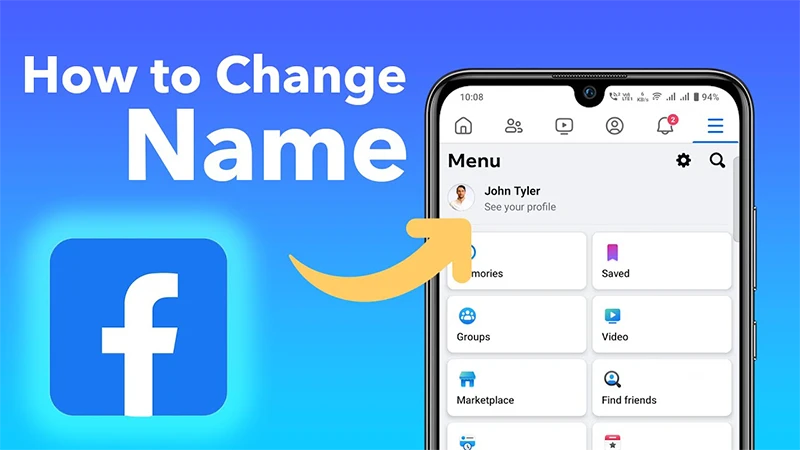 Name on Facebook: How to Change It Easily