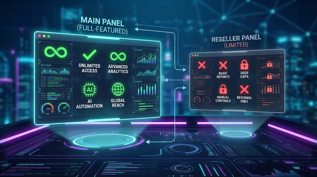 Reseller Panel แผงรายย่อย