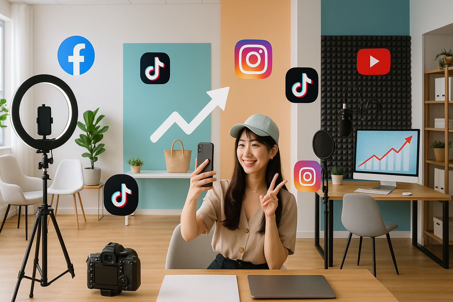 บริการปั้มไลค์ Facebook และ TikTok